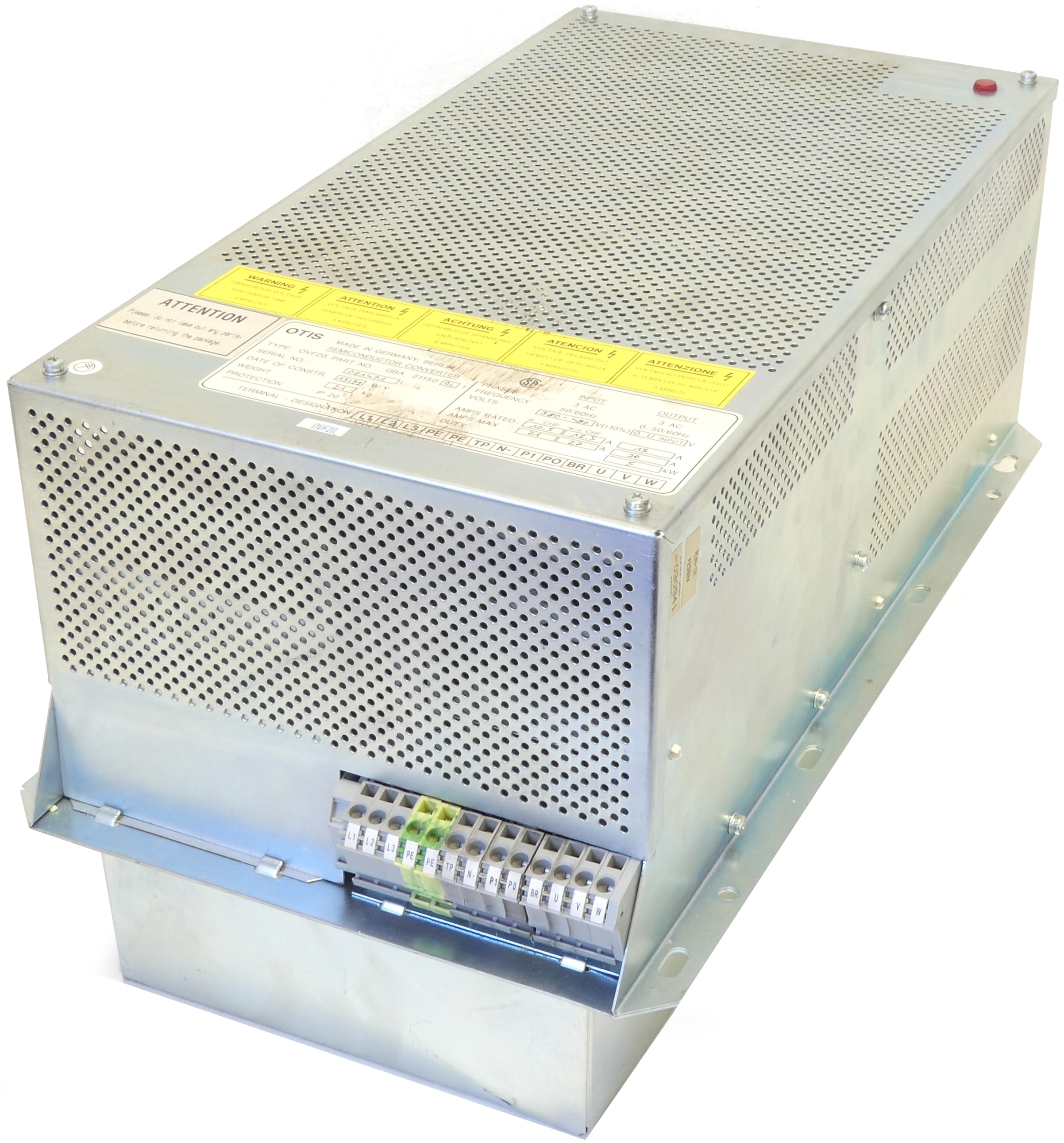 Variateur OVF20 9KW type AC